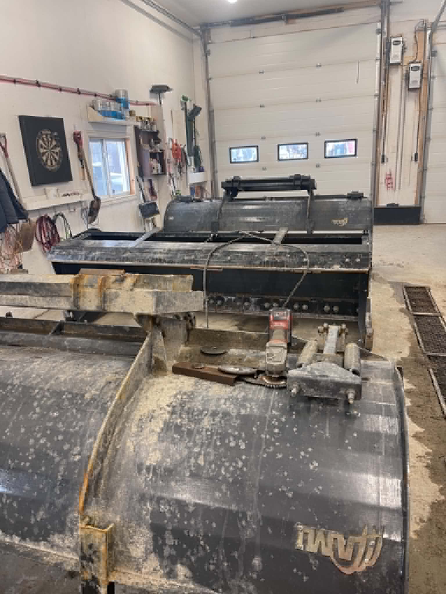 Equipment work site