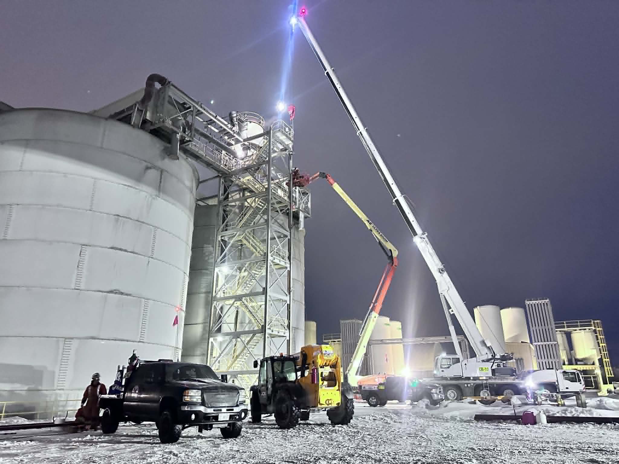 Construction work site