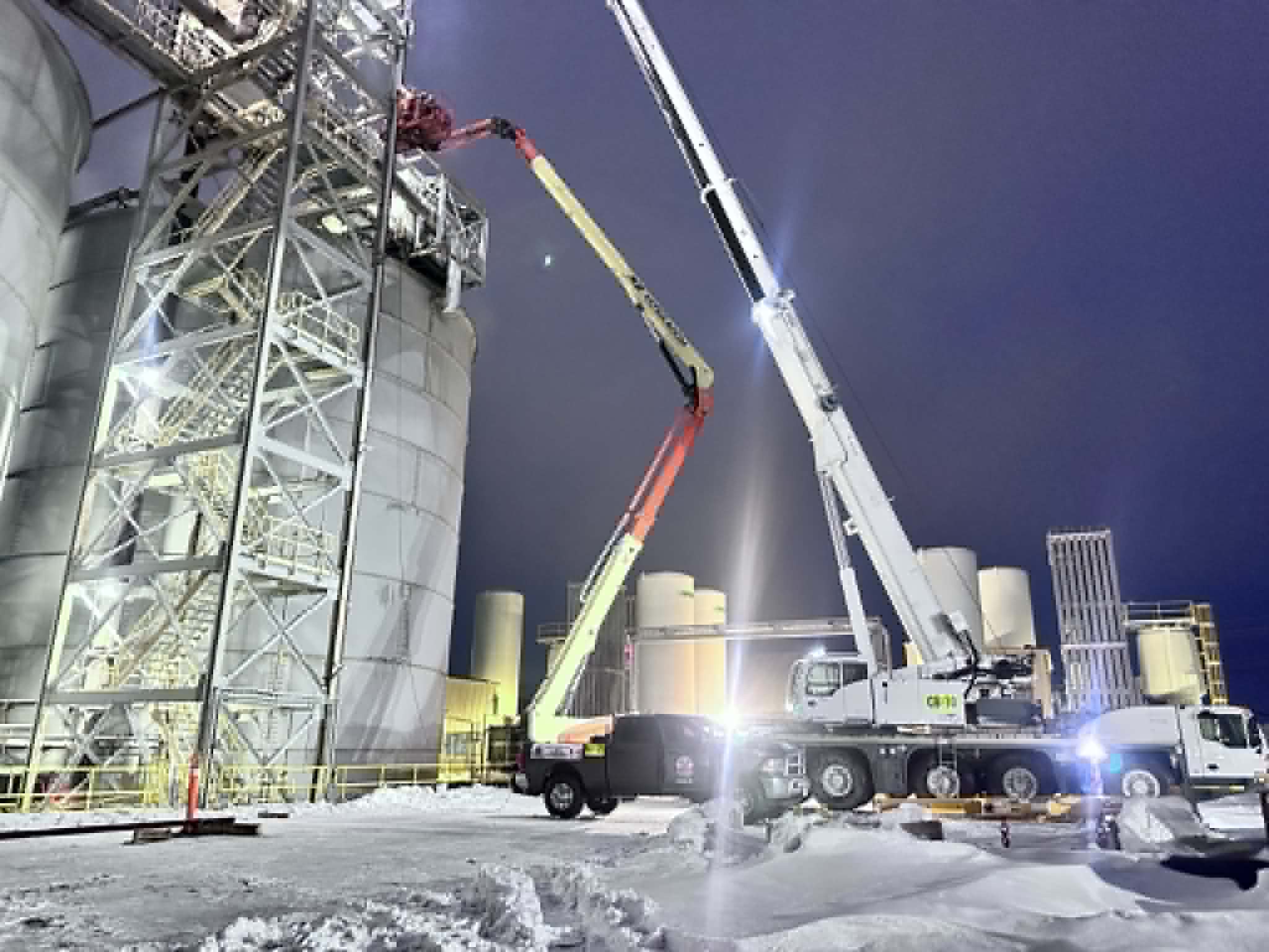 Industrial site work
