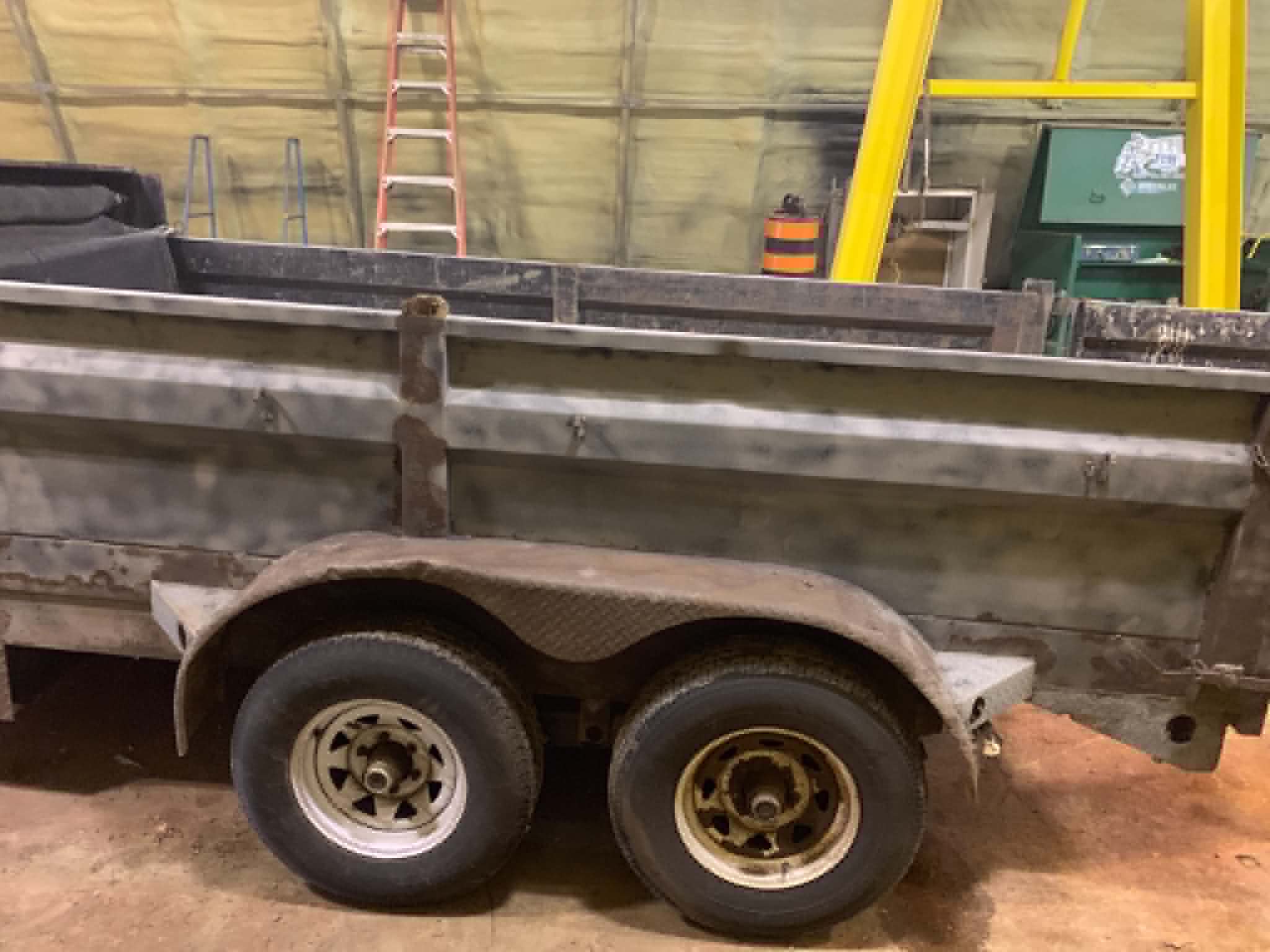 Before — corroded bare metal