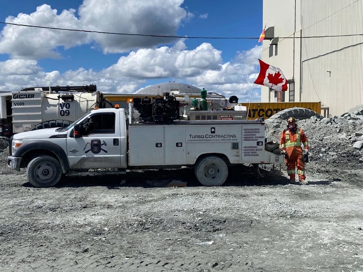 Turbo Contracting service truck